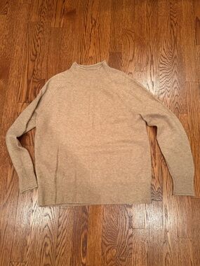 J. Crew Sandstone Crewneck Sweater